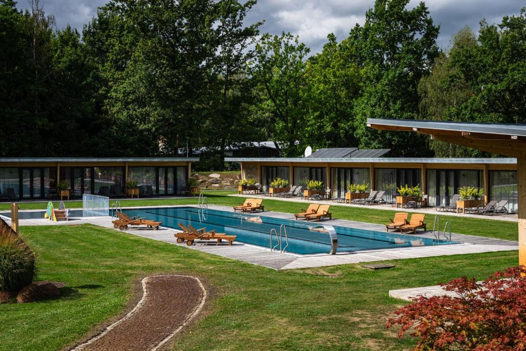 Πισίνα στο ή κοντά στο Villa Resort & Organic Spa