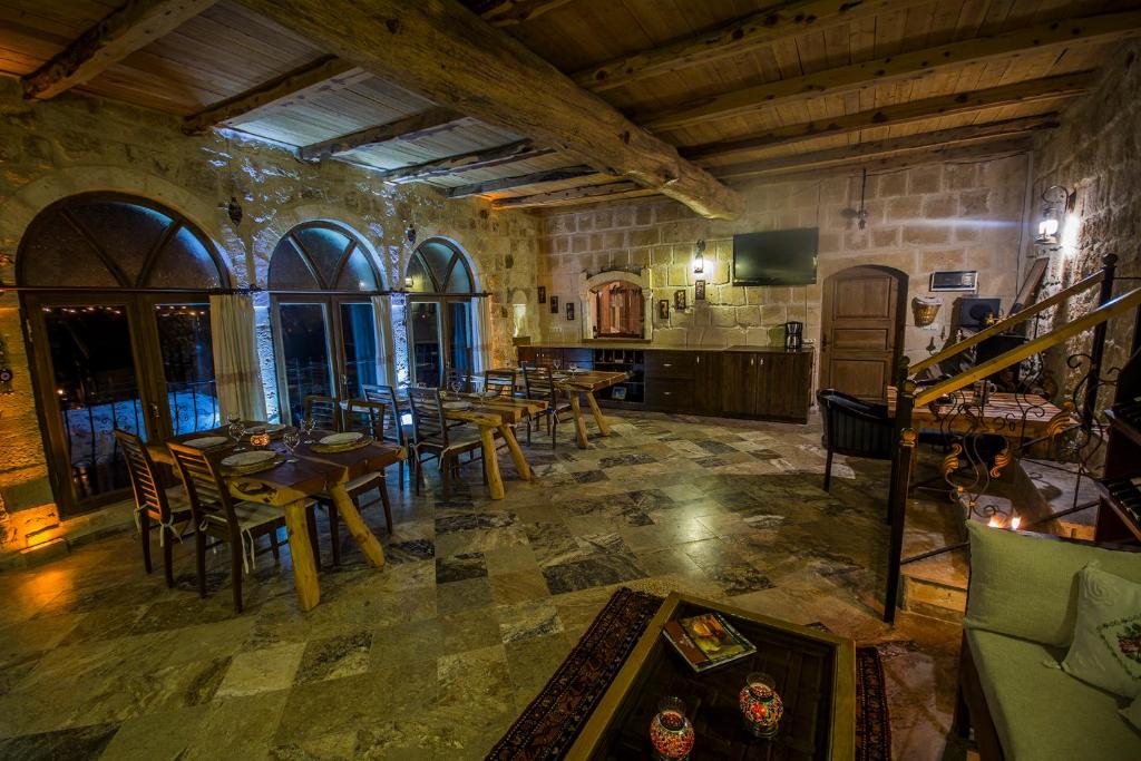 Posezení v ubytování Assiana Cave Hotel