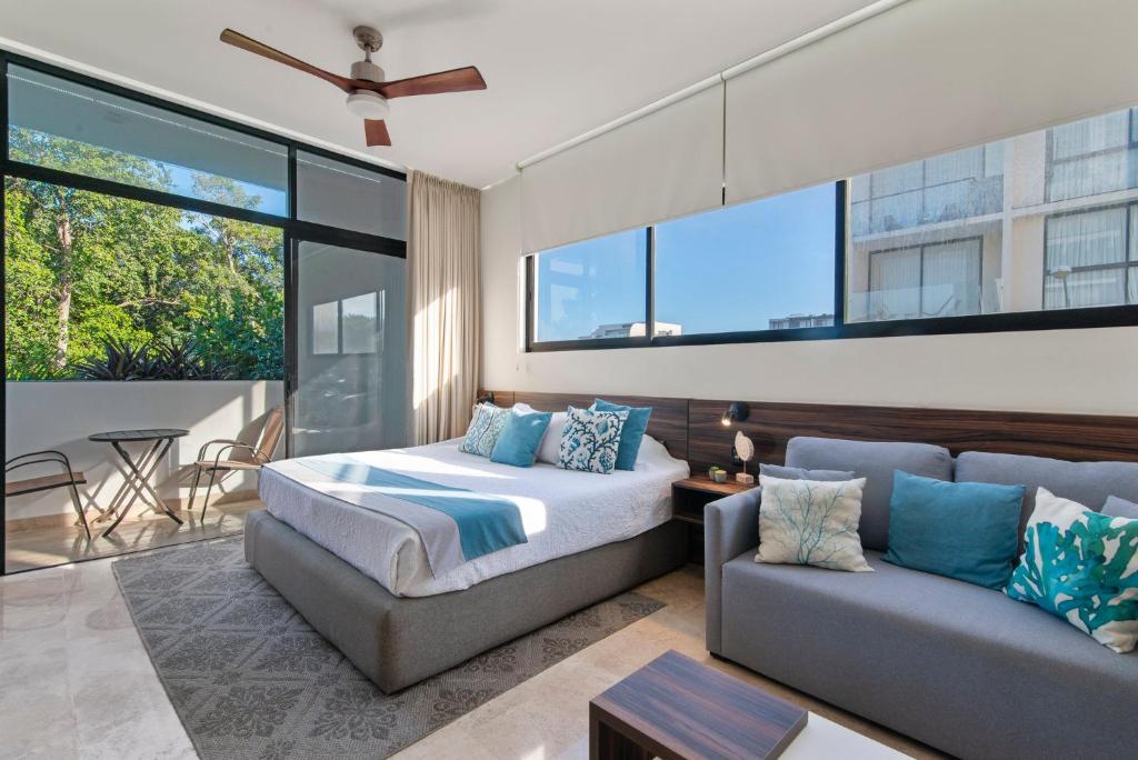 Nuevo Estudio con terraza totalmente equipado Tulum Aldea Zama