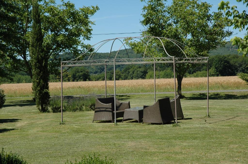 Zahrada ubytování Chambre d'hôtes Au Picatal