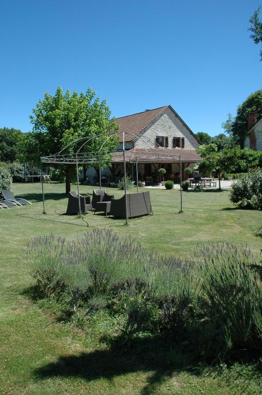 Zahrada ubytování Chambre d'hôtes Au Picatal