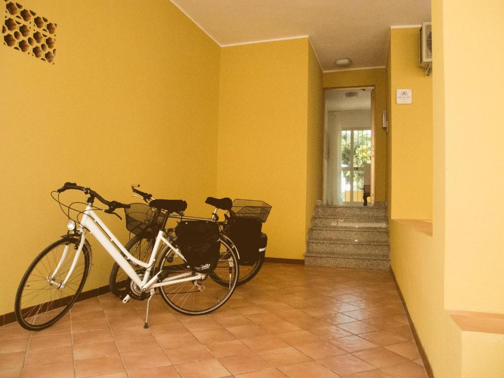Jízda na kole v ubytování B&B Giu&Gio nebo okolí