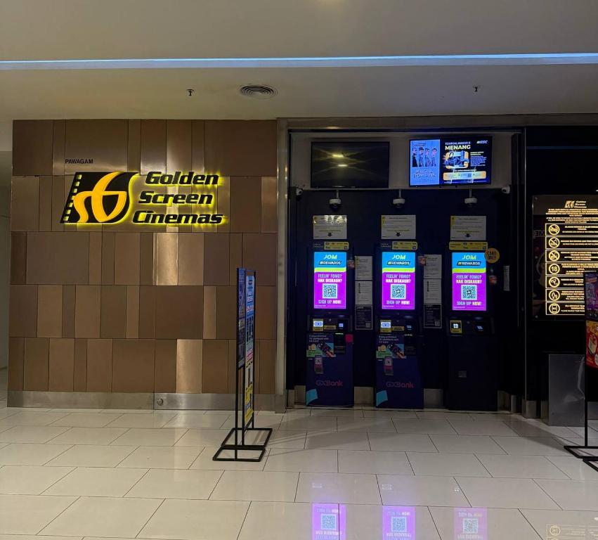 a group of vending machines in a building at Quill Residence- City View Condo by Azmila in Kuala Lumpur