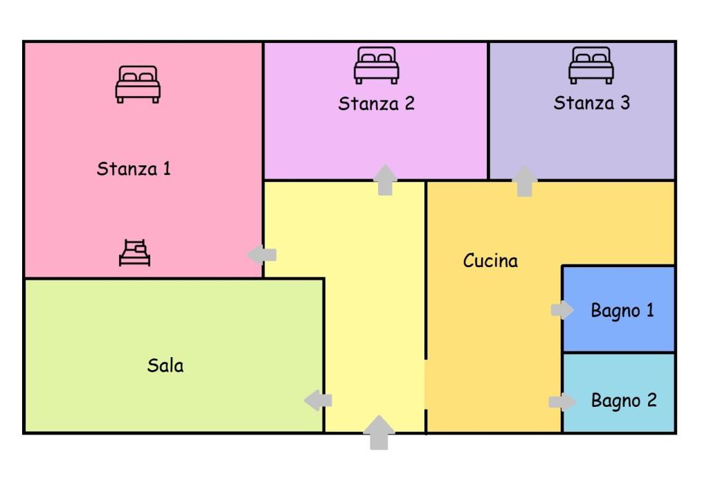 Κάτοψη του Gran Madre view Apartment -Torino