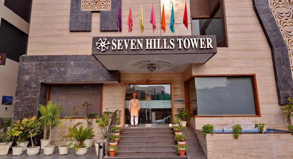 Exteriér nebo vchod ubytování Hotel Seven Hills Tower