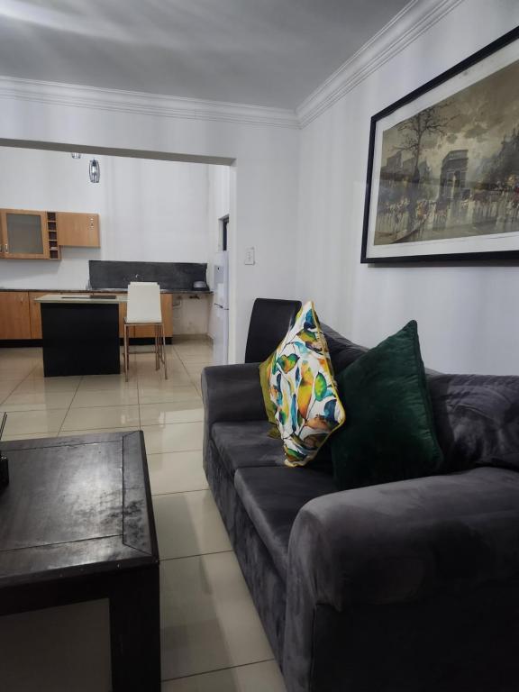 Posezení v ubytování Le Bamboo Guest House And Boat Cruise