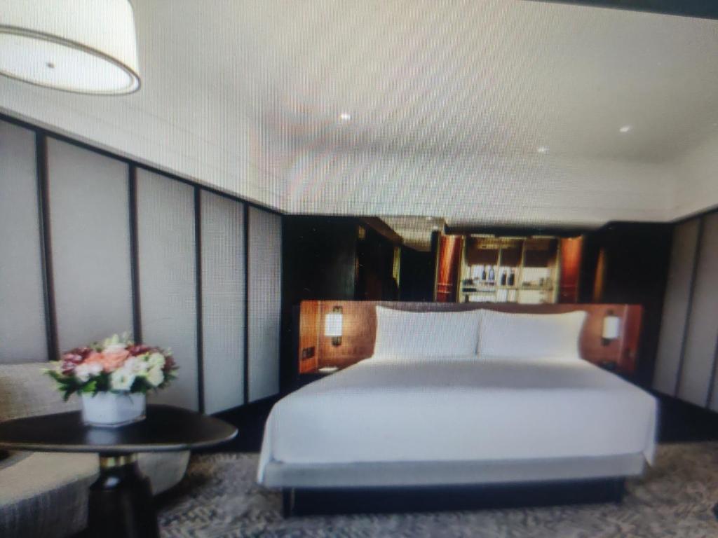 Postel nebo postele na pokoji v ubytování Hotel Kammna