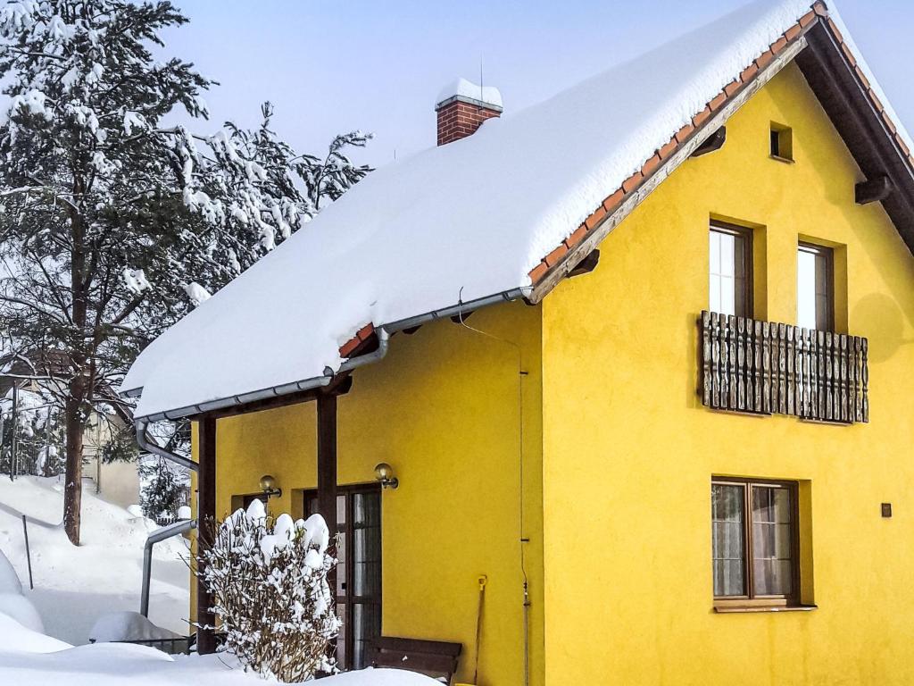 Το Holiday Home Zásada by Interhome τον χειμώνα