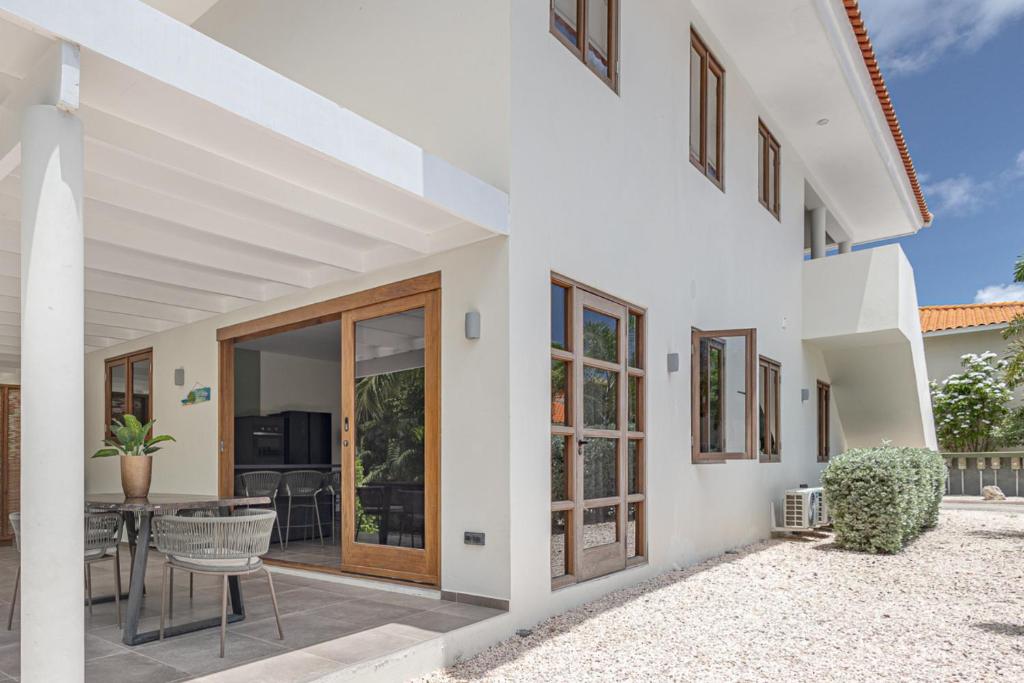 El edificio en el que está el departamento