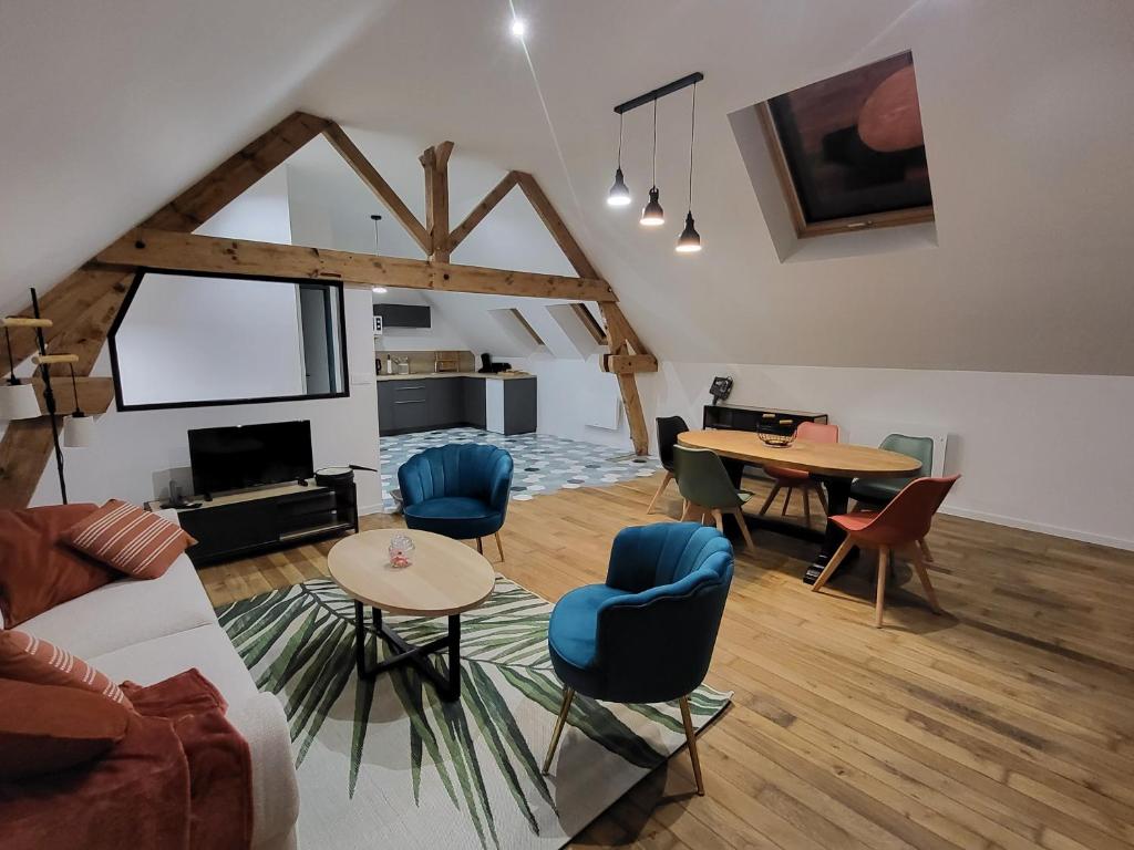 Et tv og/eller underholdning på Les clés du matz