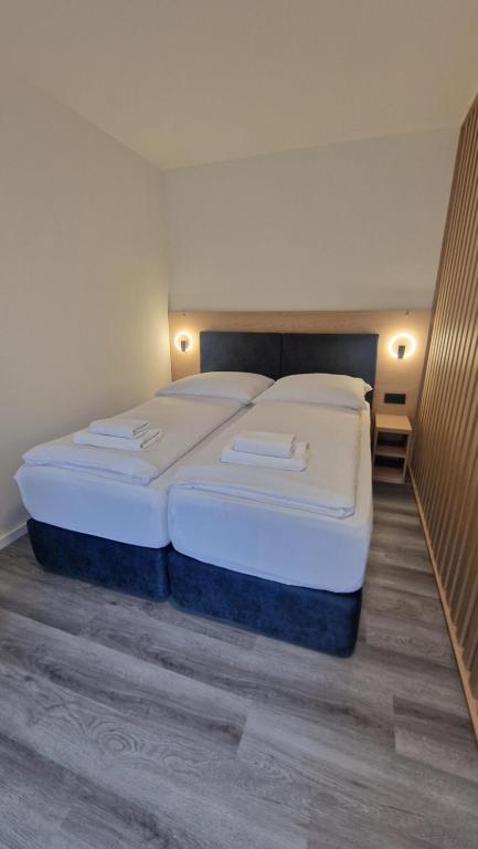 Katil atau katil-katil dalam bilik di Ferienwohnung Soltau 1