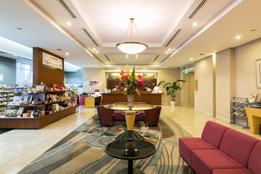 Posezení v ubytování Yokohama Techno Tower Hotel