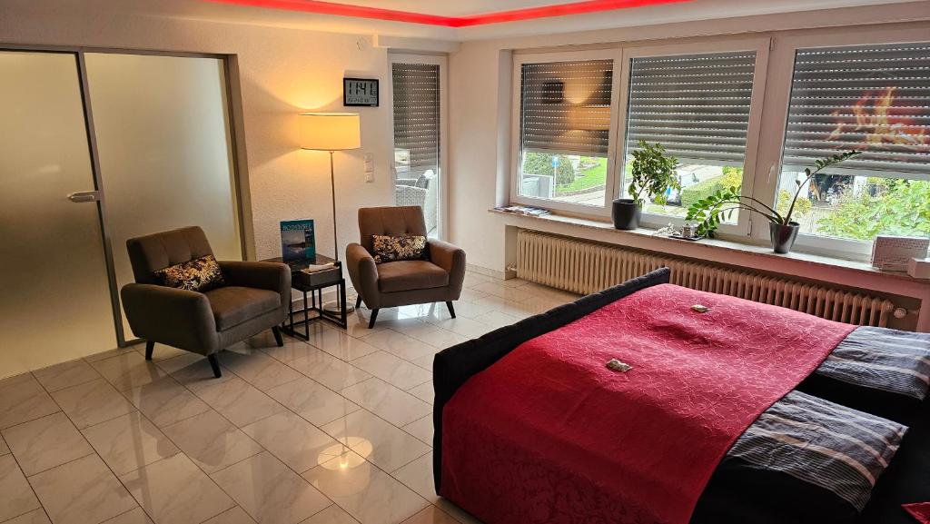 Χώρος καθιστικού στο MF Manuele Ficano - Ferienwohnung am Bodensee - Fewo Bella