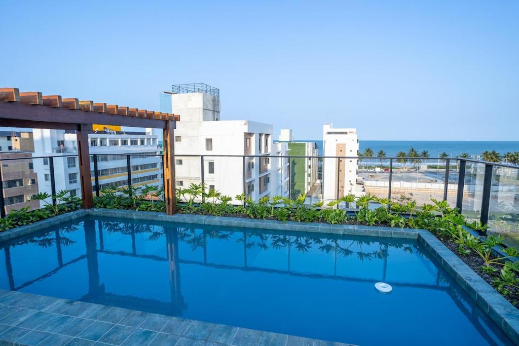 Het zwembad bij of vlak bij Summer Flat 208