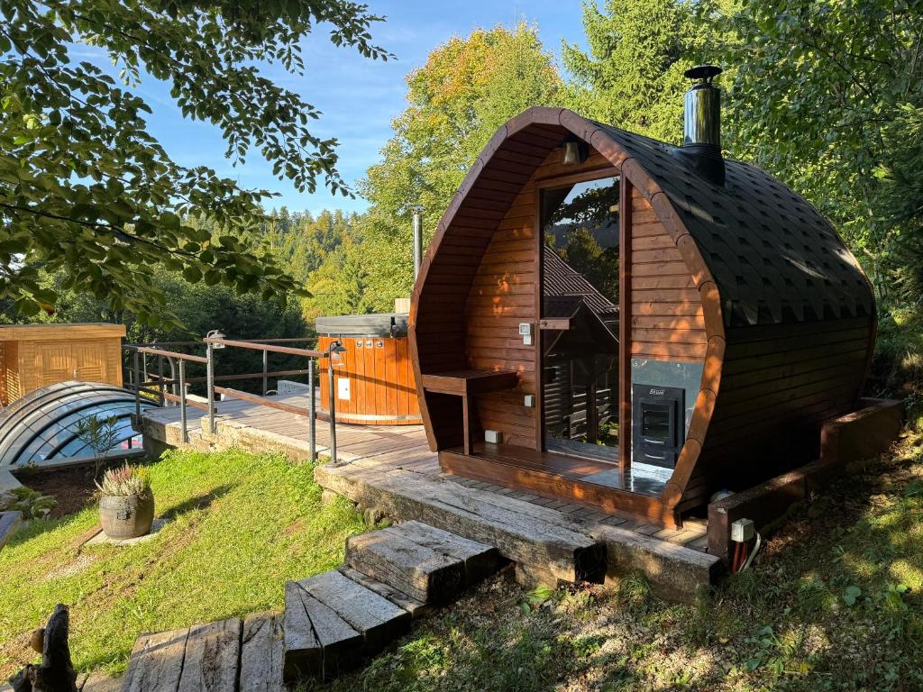 Zahrada ubytování Kuća za odmor Cozy Bear Cabin