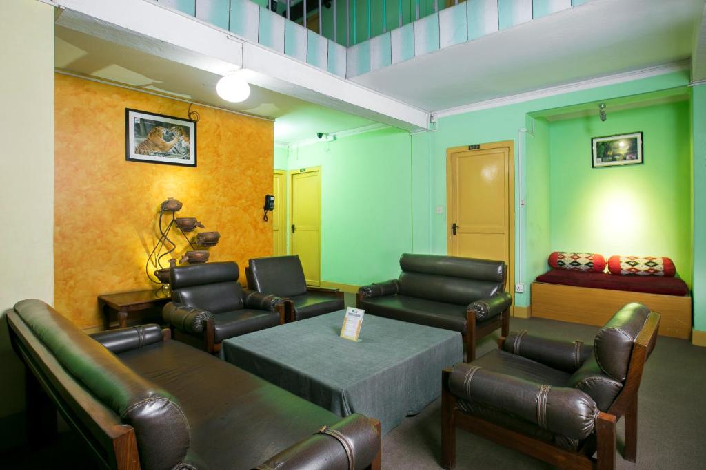 Posezení v ubytování Hotel Nana