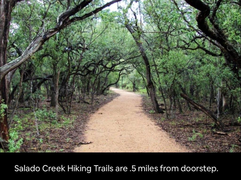 Naturlandskabet i nærheden af den private indkvartering