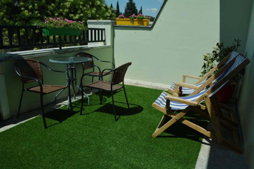 Zahrada ubytování David Hotel - Ethno style