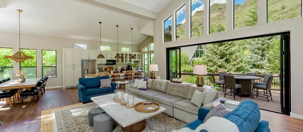 Posezení v ubytování Stay In Sedona