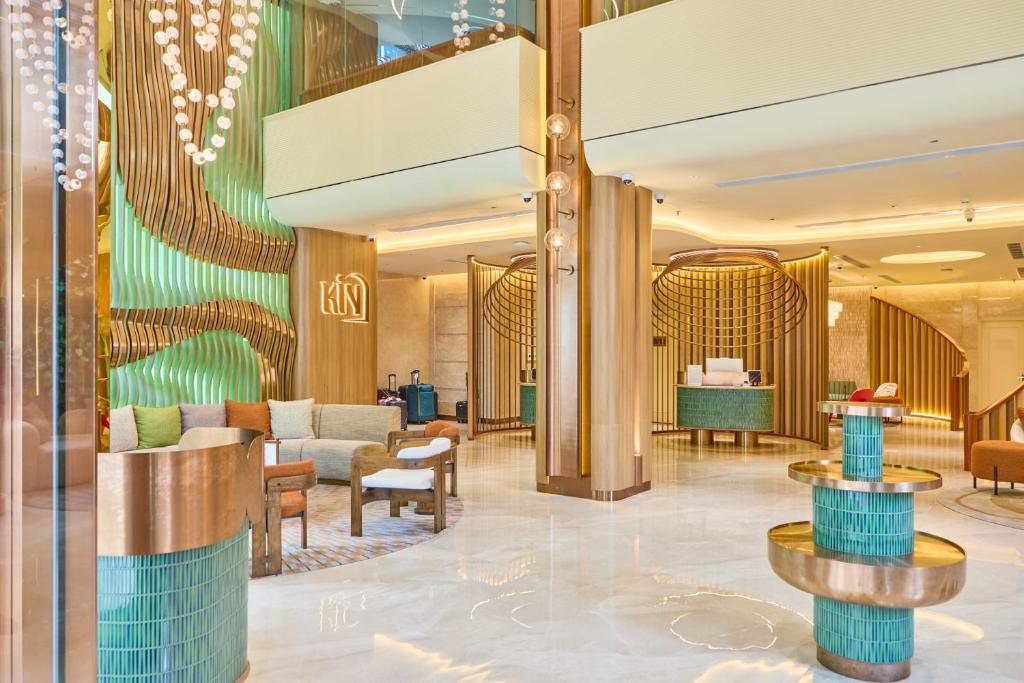 Kin Hotel Thi Sach Edition lobby and interior