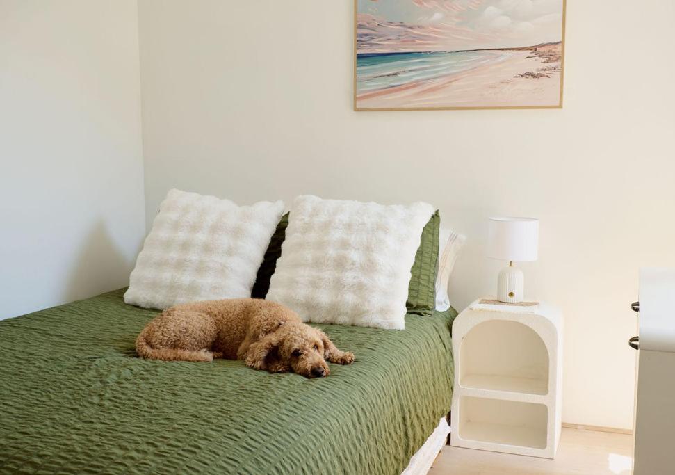 Ένα ή περισσότερα κρεβάτια σε δωμάτιο στο Renovated Family Retreat Pet Friendly