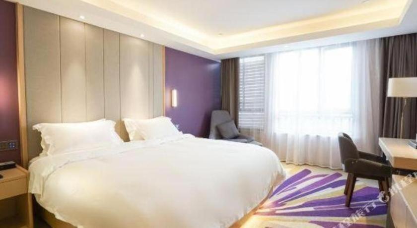 Katil atau katil-katil dalam bilik di Lavande Hotels· Suizhou Wenfeng