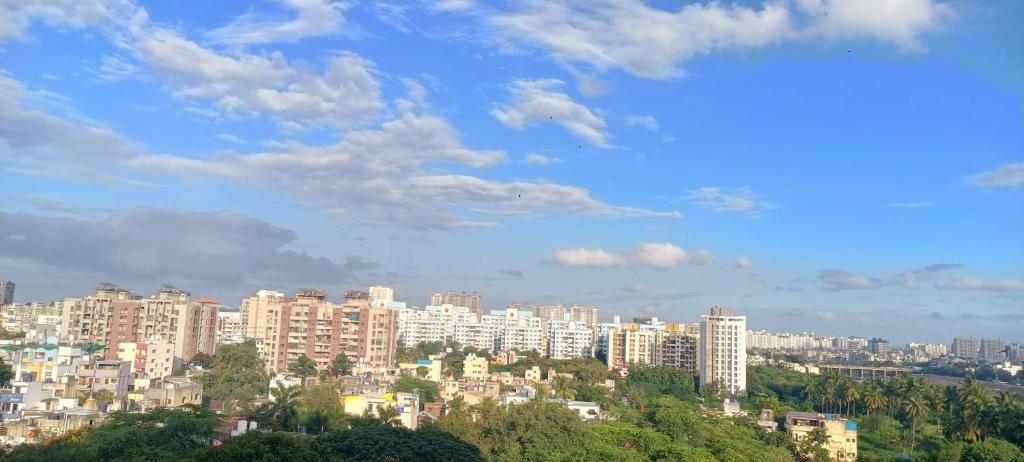 Γενική άποψη της πόλης Pune ή θέα της πόλης από  αυτό το διαμέρισμα
