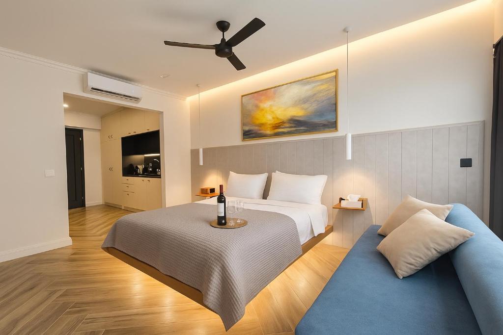 Triple A - Urban Charm Studios in Psiri-Theatrou Square I Free Parking - Resim 10