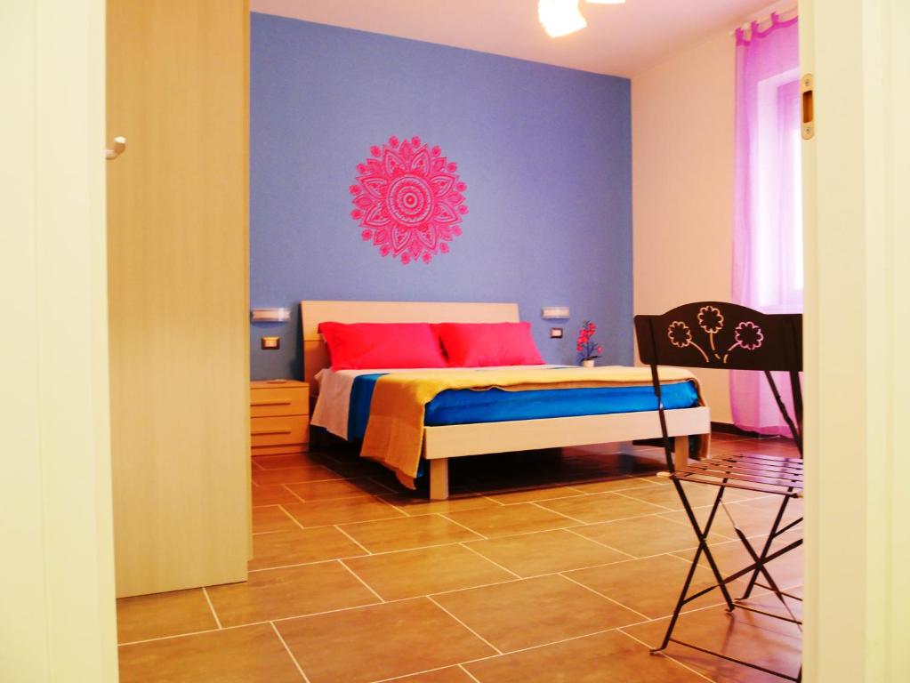 Postel nebo postele na pokoji v ubytování Casa Namasté