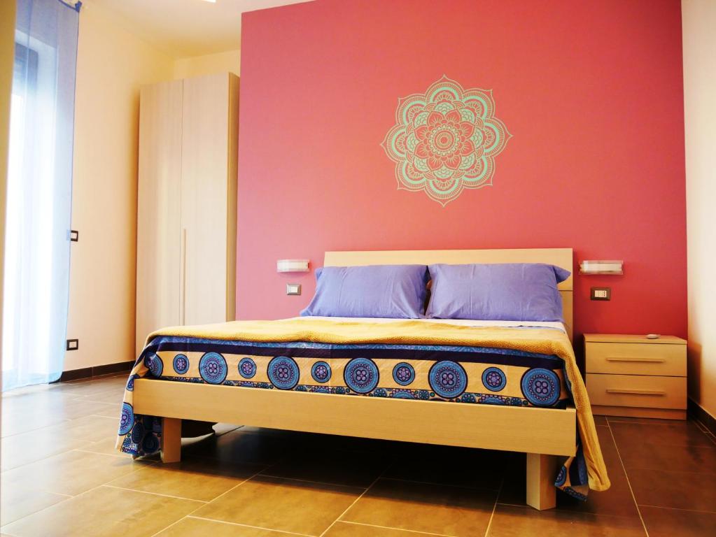 Postel nebo postele na pokoji v ubytování Casa Namasté