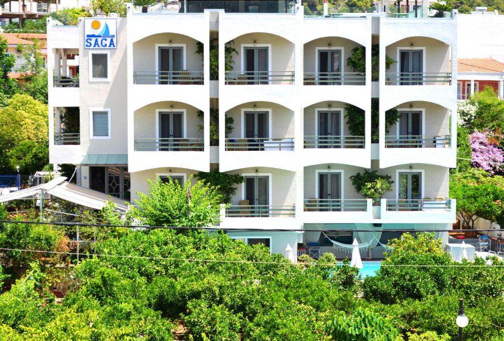 Zahrada ubytování Saga Hotel