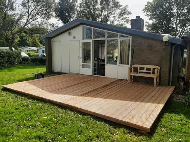 Een tuin van Bungalow Het Grootslag