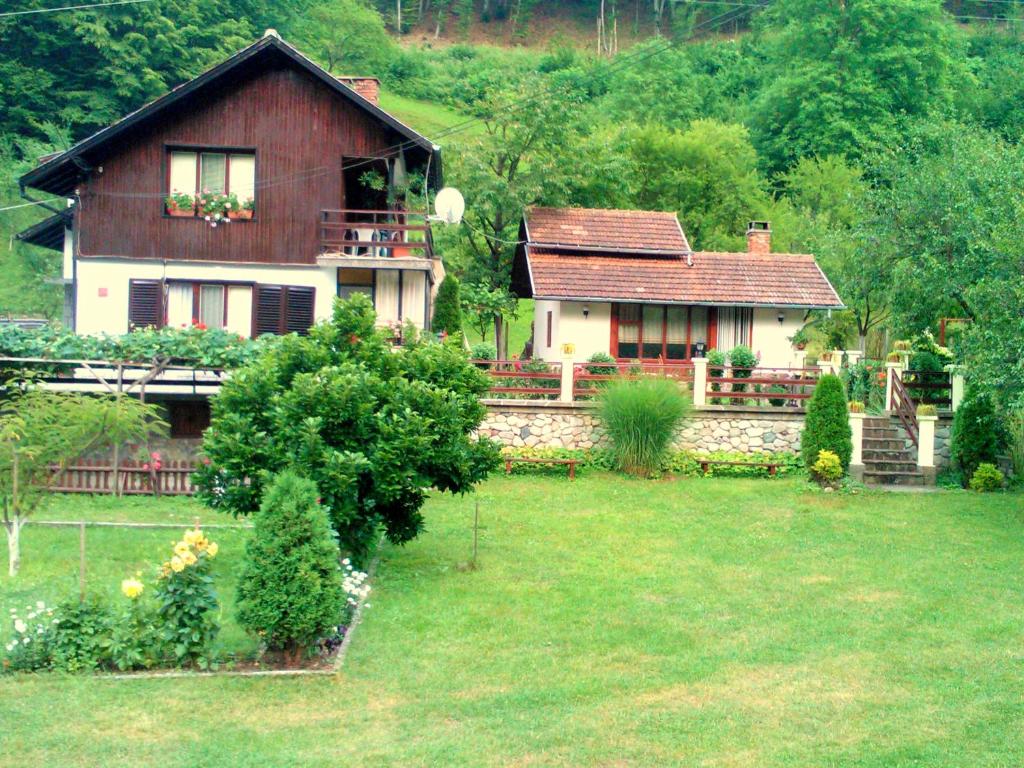 Zahrada ubytování Villa Lalka