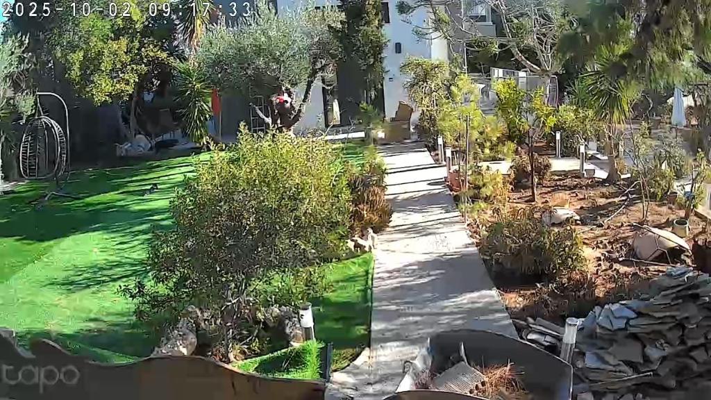 Κήπος έξω από το Rodanthi villa