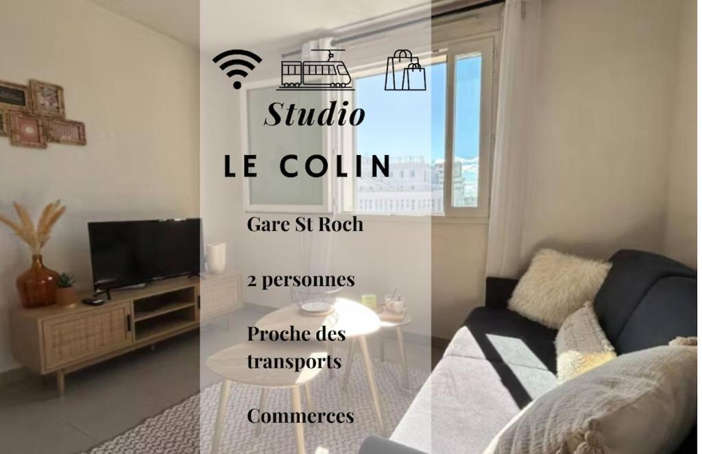 071 - Studio le Colin, Central Gare Saint-Roch