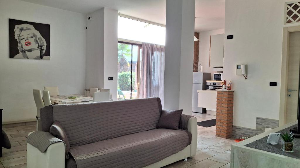 Posezení v ubytování La Casa di Anastasya