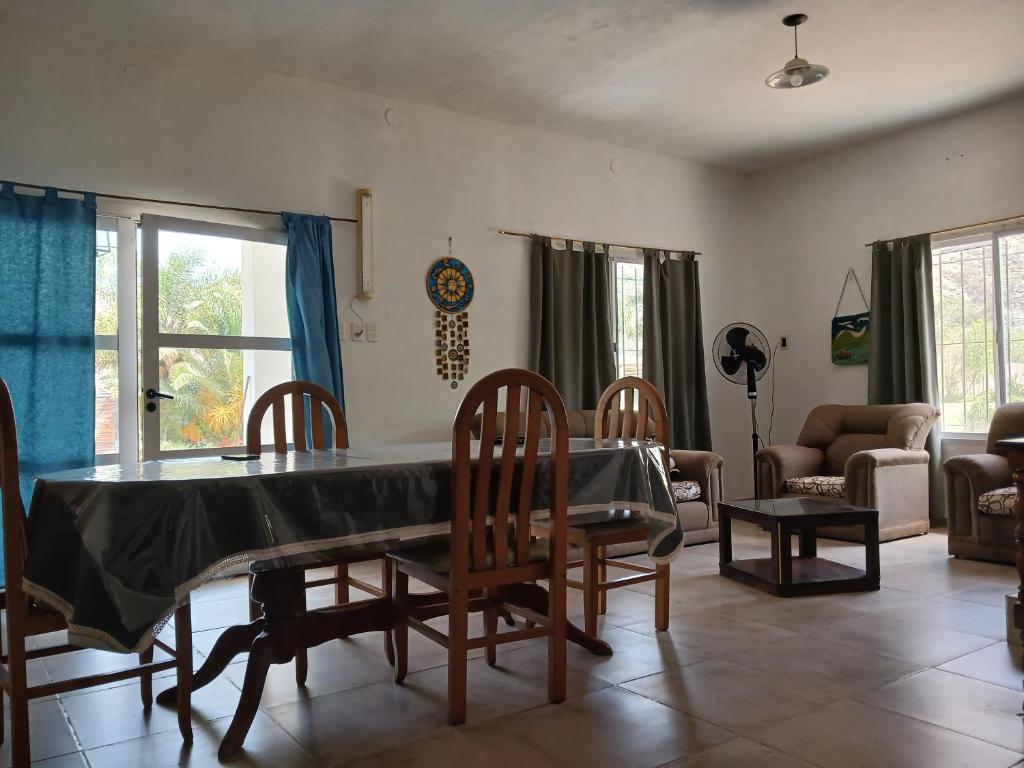 Posezení v ubytování Cuesta de san miguel