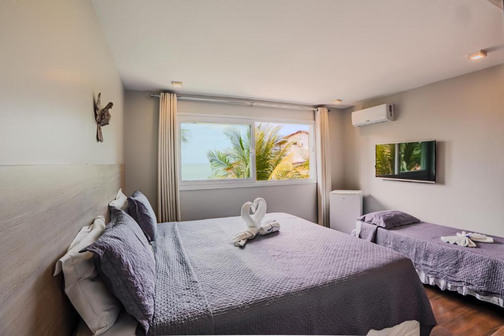 Pousada Vila Dos Mares - Deluxe Double Room With Sea View