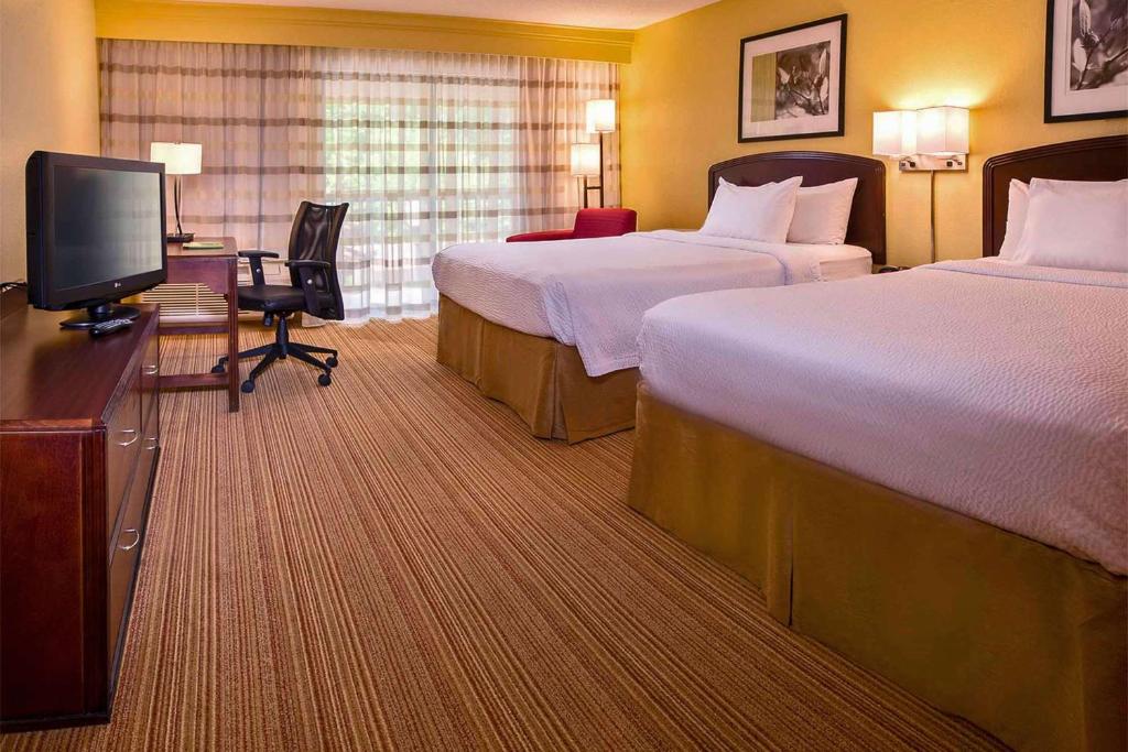 Sonesta Select Durham Research Triangle Park - 豪华大号床间 - 带两张大号床
