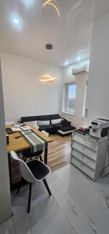 Χώρος καθιστικού στο LuxApartman