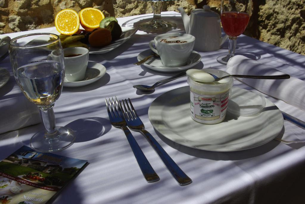 Nápoje v ubytování Agriturismo Il Megalite