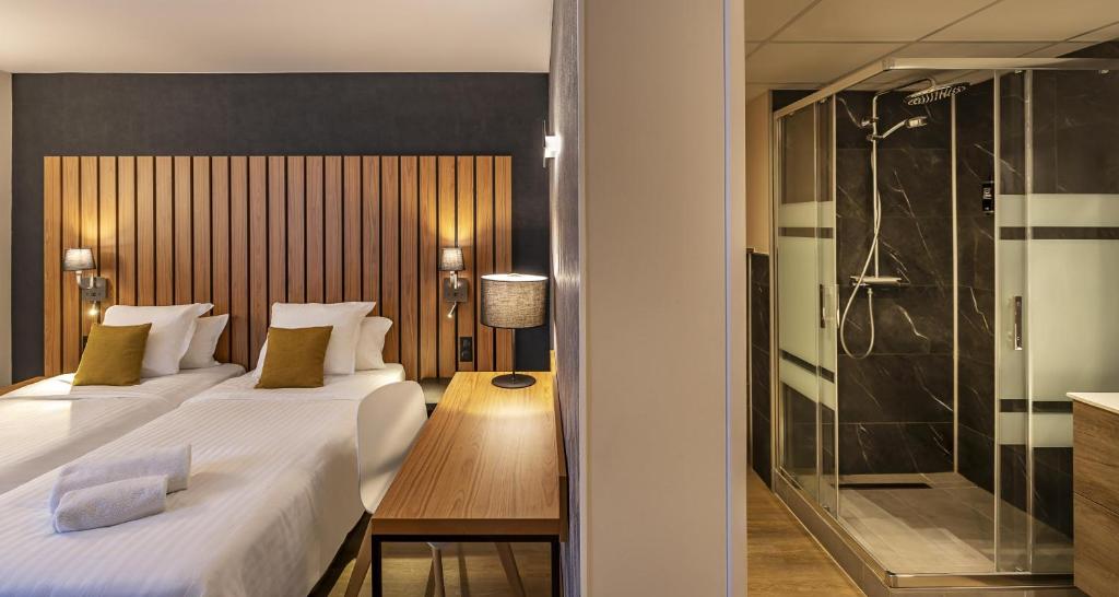 Best Western Côte des Sables Plouescat - Comfort Zweibettzimmer Mit Dusche – Nichtraucher