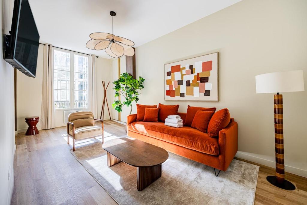 22.Opera#GrandBoulevards#3BedRooms#Paris 02#AC
