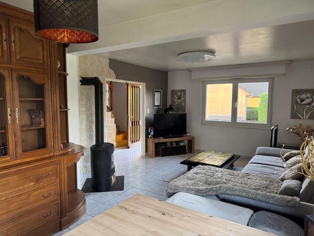 Posezení v ubytování Cozy house with 3 bedrooms