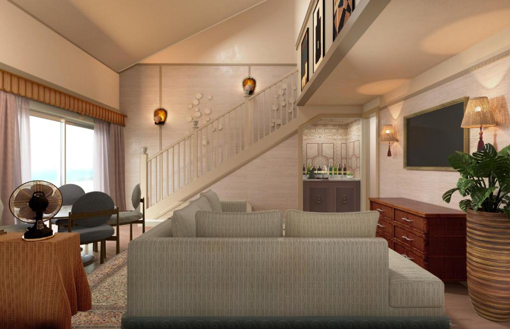 Χώρος καθιστικού στο Faraway Sag Harbor