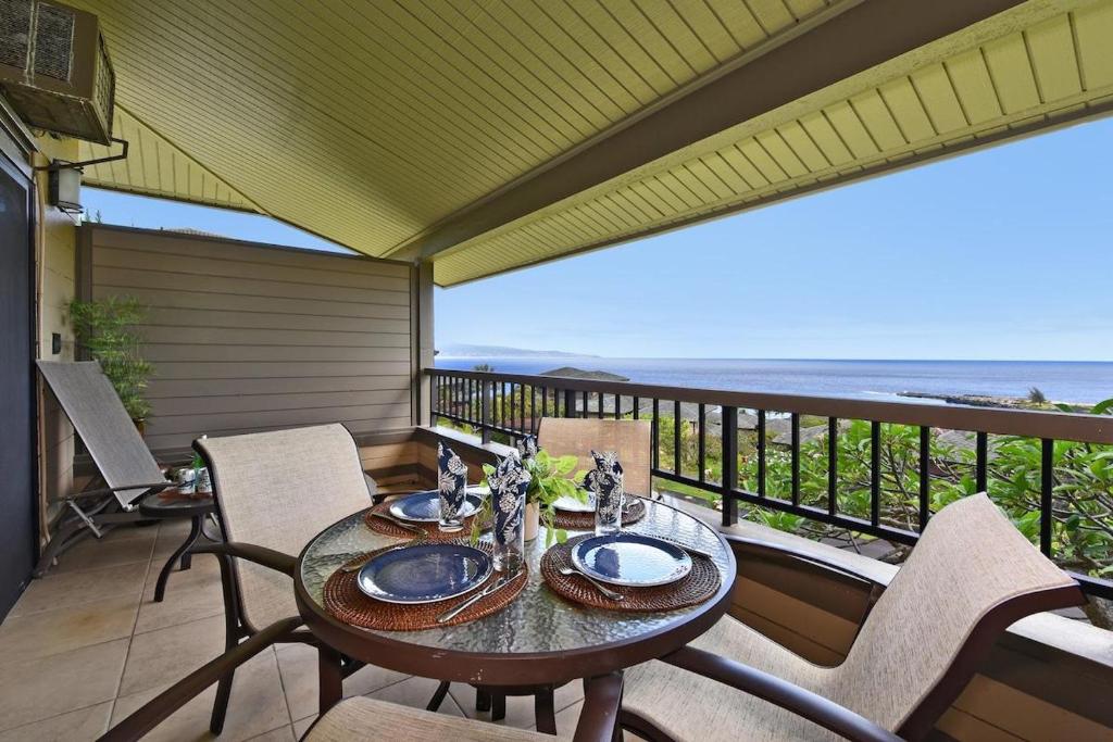 Μπαλκόνι ή βεράντα στο Kapalua Ridge Villas 1521 · KRV 1521 Remodeled 1BD Kapalua Villa
