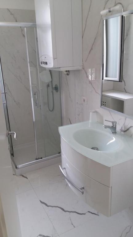 Phòng tắm tại La Vela Apartaments - Porto Cesareo