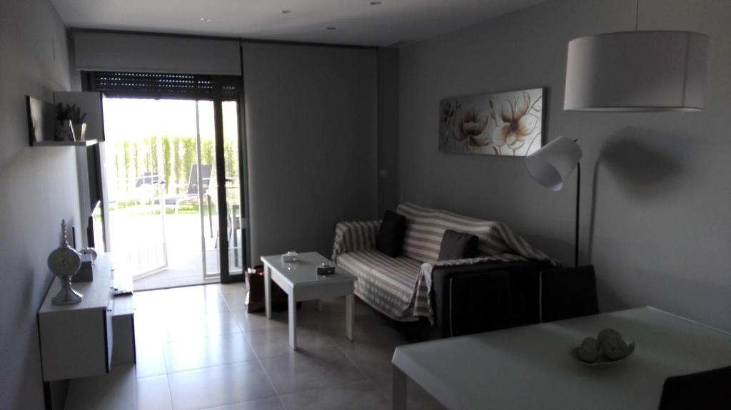 Posezení v ubytování ROMERO APARTMENTS-ARENALES DEL SOL