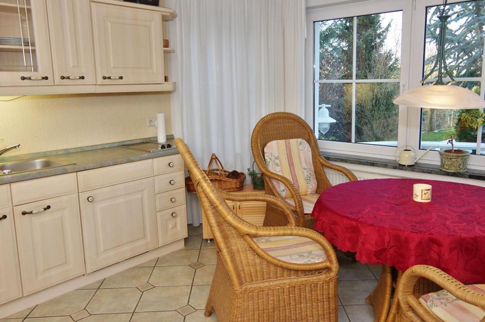 Kuchyň nebo kuchyňský kout v ubytování Gästehaus Gaens - Ferienhaus