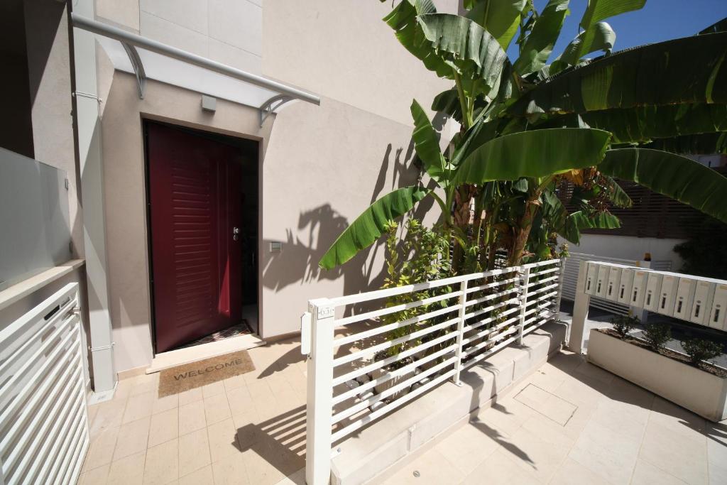En terrasse eller udendørsområde på Casa Relax Suite